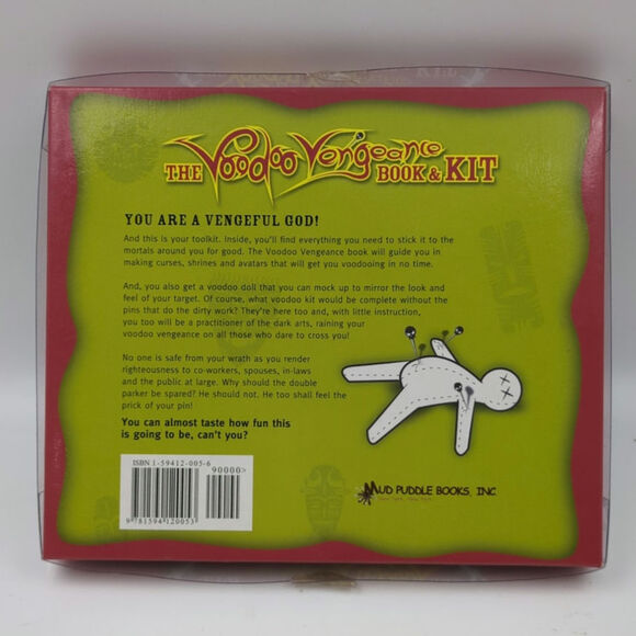 The Voodoo Vengeance Book and Kit Don't Get Even Get Revenge New in Open Box - Picture 2 of 3
